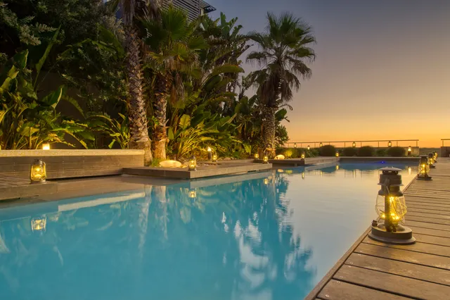 Pool & Sundeck — the swimming pool and sundeck at Atlantic Palms, Sunset Beach (3)