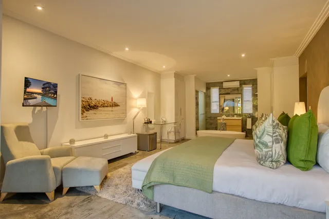 Sand Dollar 1 guest room at Atlantic Palms, Sunset Beach Cape Town — view 2