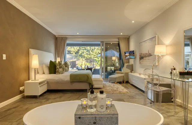 Sand Dollar 1 guest room at Atlantic Palms, Sunset Beach Cape Town — view 3